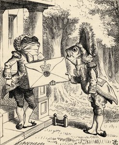 Le valet de pied poisson, d